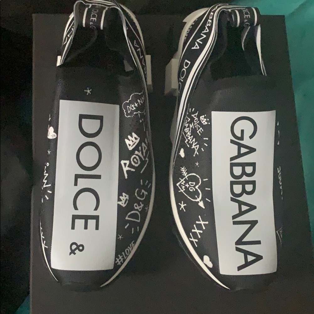Dolce & Gabbana graffiti sneakers size IT 39